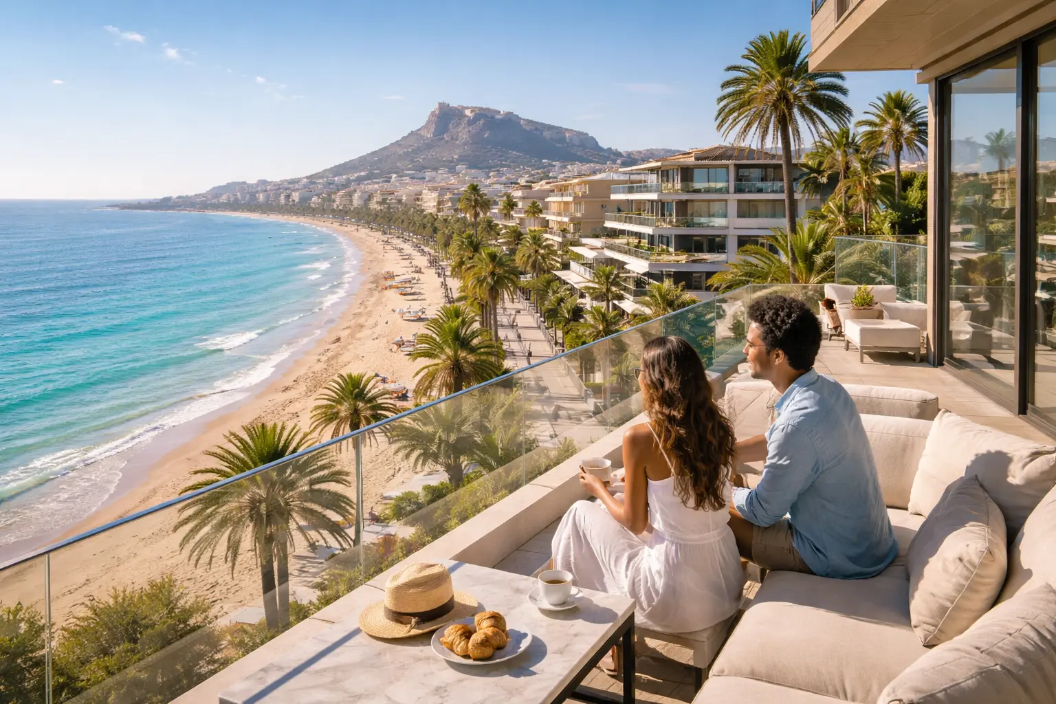 beachfront property Alicante guide sea view apartments Spain