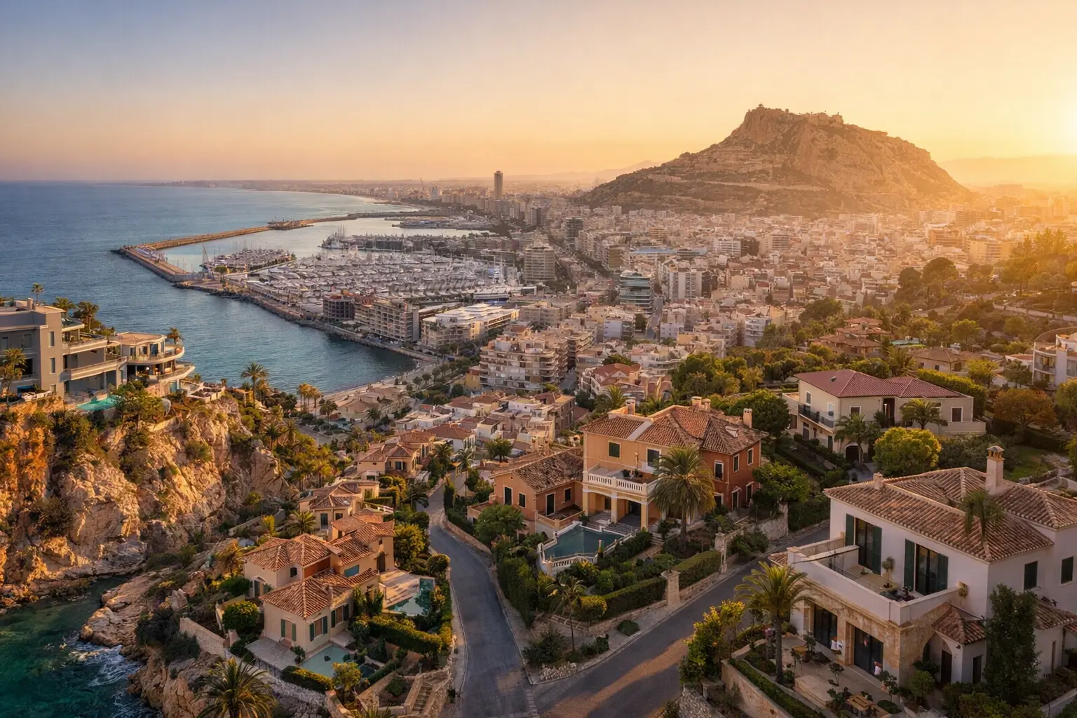 best areas to buy property in Alicante coastal homes